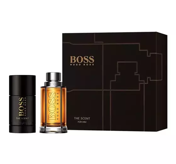 hugo boss the scent edt spray 50ml + deodorant 75ml set edt 50ml ...