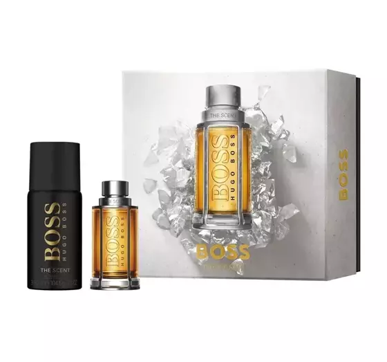 HUGO BOSS THE SCENT EDT SPRAY 50ML + DEODORANT SPRAY 150ML SET