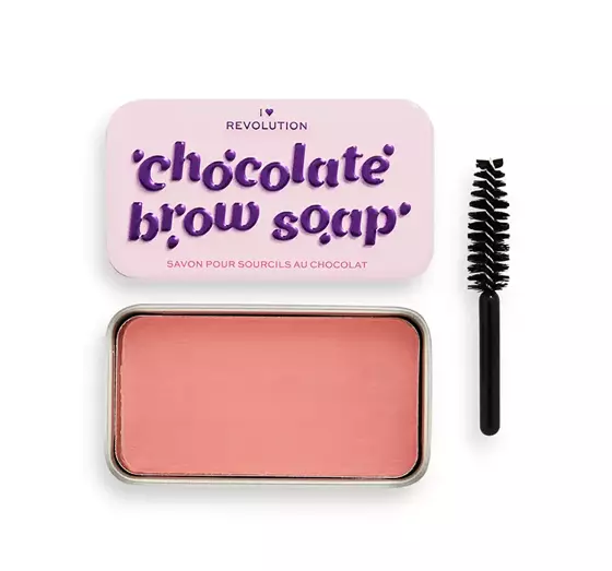 I HEART REVOLUTION CHOCOLATE BROW SOAP TRANSPARENTE AUGENBRAUENSEIFE MIT BÜRSTE 10G