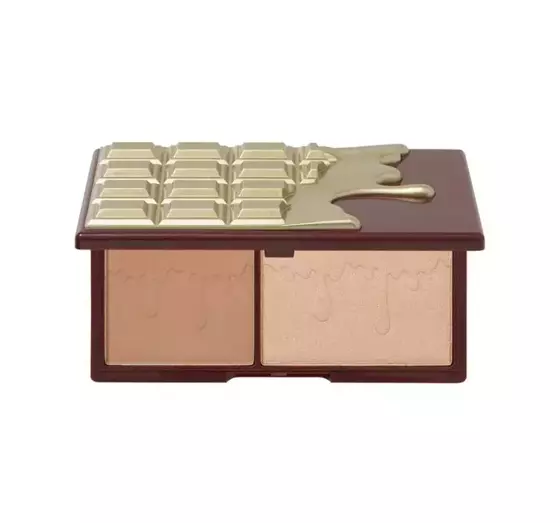 I HEART REVOLUTION MINI CHOCOLATE PALETTE BRONZE AND GLOW