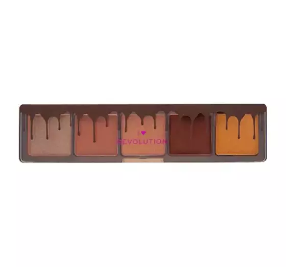 I HEART REVOLUTION MINI CHOCOLATE PALETTE CHOCOLATE FUDGE 1,1G