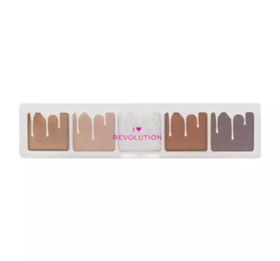 I HEART REVOLUTION MINI CHOCOLATE PALETTE WHITE VANILLA CREAM 1,1G