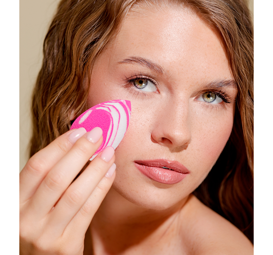 IBRA MAKEUP BLENDER SPONGE MAKE-UP-SCHWAMM MARMOR