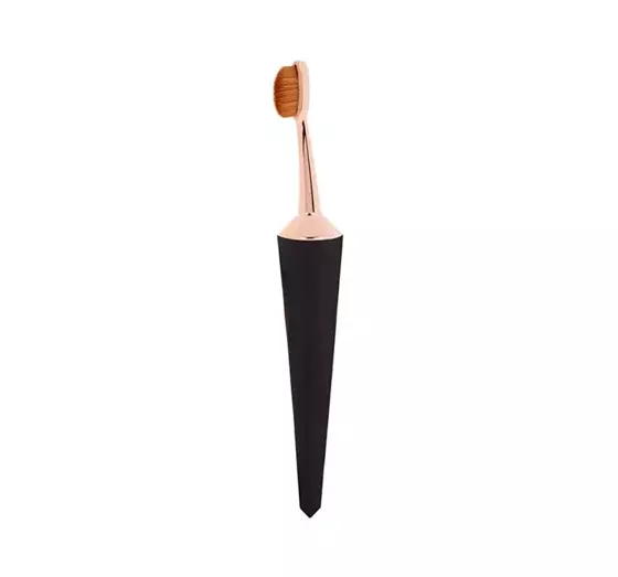 ICONIC LONDON EVO OVAL MAKEUP PINSEL BLACK 005