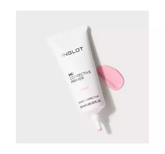 INGLOT HD CORRECTIVE PRIMER PINK MAKE UP BASIS 20ML