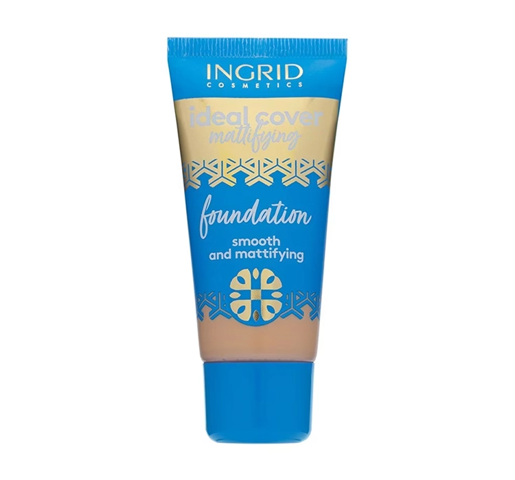 INGRID IDEAL COVER MATTIERENDE FOUNDATION 404 TAN 30ML