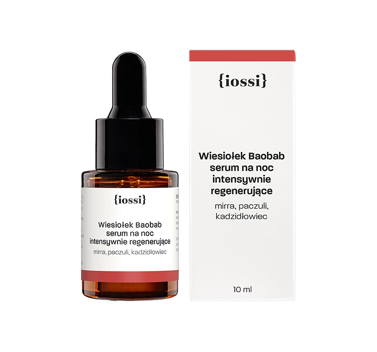 IOSSI INTENSIV REGENERIERENDES NACHTSERUM NACHTKERZE BAOBAB 10ML