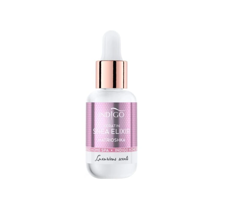 Indigo Keratin Shea Elixir Nagelhaut- und Nagelöl Matrioshka 8ml