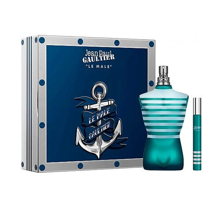 JEAN PAUL GAULTIER LE MALE EDT SPRAY 200ML + 10ML SET