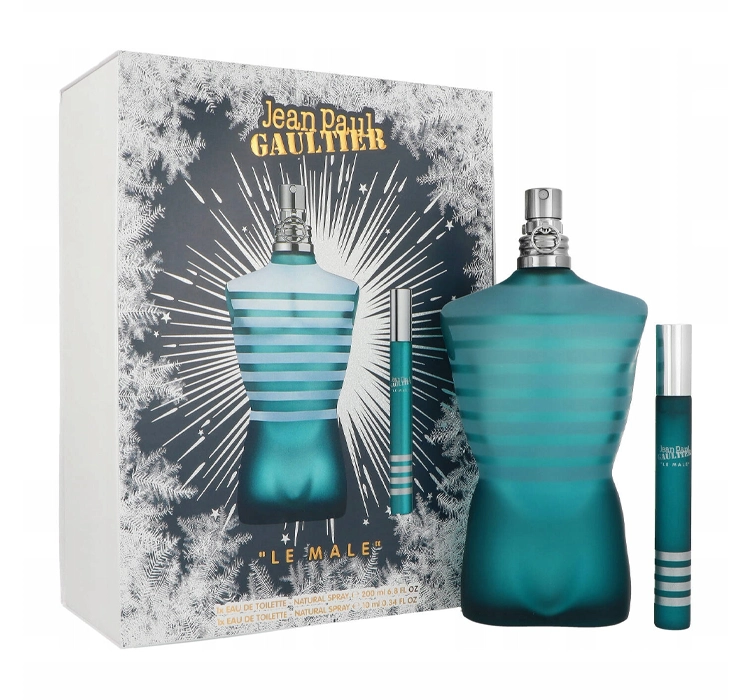 JEAN PAUL GAULTIER LE MALE EDT SPRAY 200ML + 10ML SET