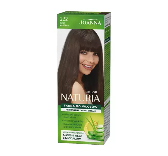 JOANNA NATURIA COLOR HAARFARBE 222 WILDKASTANIE