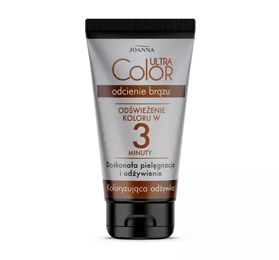 JOANNA ULTRA COLOR  FÄRBENDER CONDITIONER FÜR HAARE IN BRAUNTÖNEN 100G