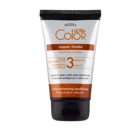 JOANNA ULTRA COLOR FÄRBENDER CONDITIONER FÜR HAARE IN KUPFERTÖNEN 100G