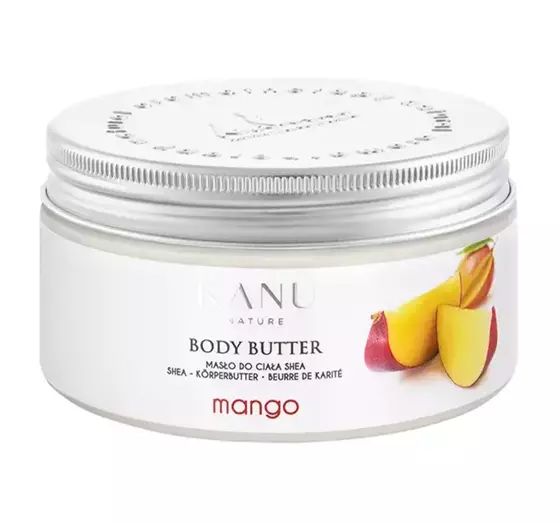 KANU NATURE NÄHRENDE SHEA-KÖRPERBUTTER MANGO 190G