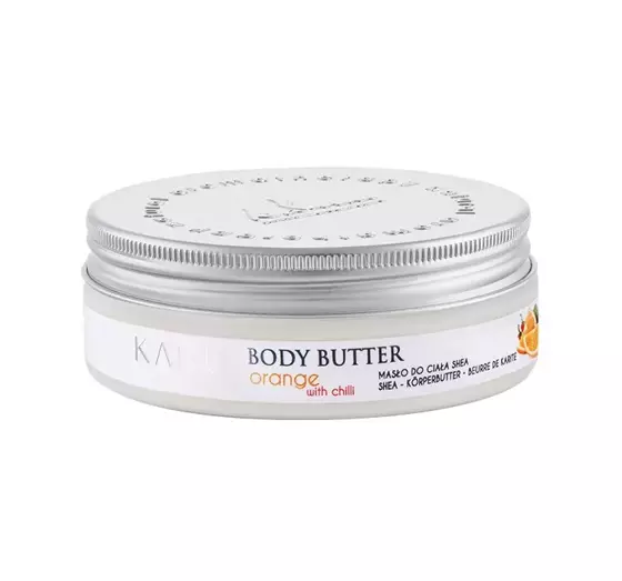 KANU NATURE NÄHRENDE SHEA-KÖRPERBUTTER ORANGE MIT CHILI 50G