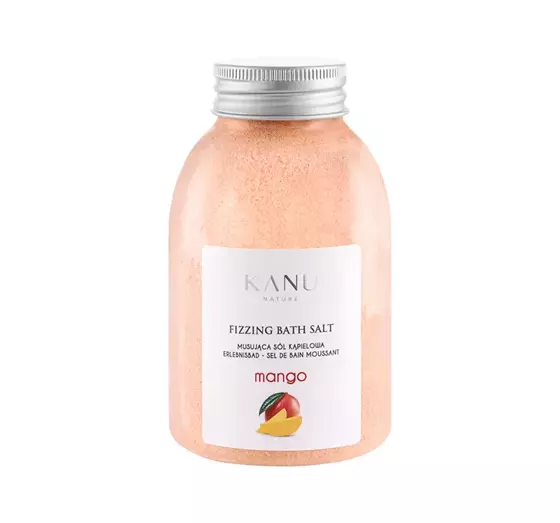 KANU NATURE SPRUDELNDES BADESALZ MANGO 250G