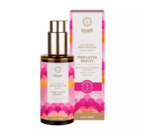 KHADI SKIN & SOUL HARMONISIERENDES KÖRPERÖL PINK LOTUS BEAUTY 100ML