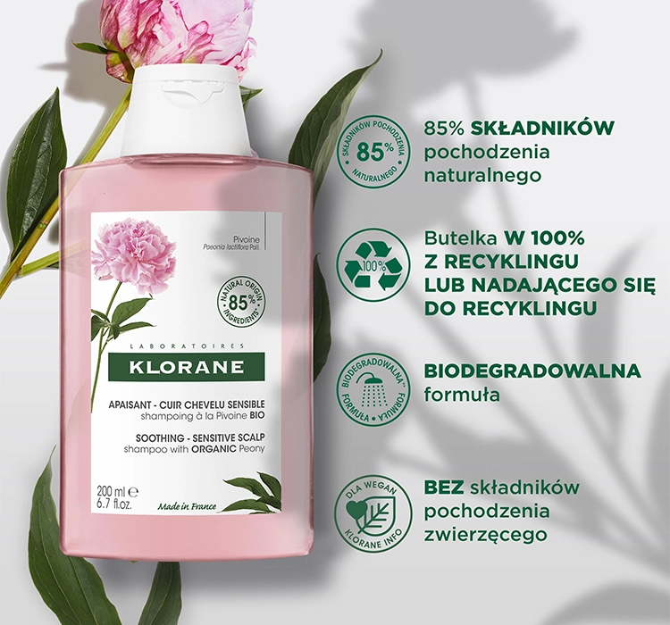 KLORANE LINDERUNG SHAMPOO FÜR EMPFINDLICHE KOPFHAUT 200ML