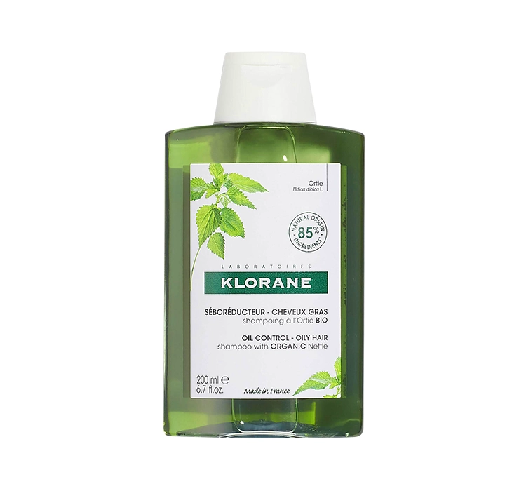 KLORANE SEBOREGULIERENDES SHAMPOO MIT BIO-BRENNNESSEL FÜR FETTIGES HAAR 200ML