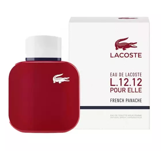 LACOSTE EAU DE LACOSTE  L.12.12. POUR ELLE FRENCH PANACHE EDT SPRAY 90ML