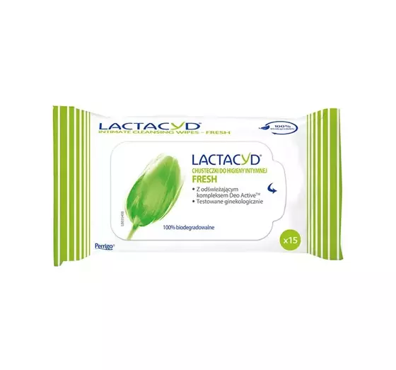 LACTACYD FRESH INTIMPFLEGETÜCHER 15 STÜCK