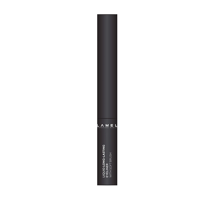 LAMEL FLÜSSIGER EYELINER MIT WEICHEM PINSEL 401 CARBON BLACK 4ML