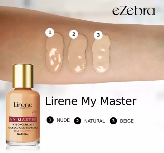 LIRENE MY MASTER FOUNDATION NUDE 30ML