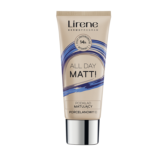 LIRENE NATURE MATTE FOUNDATION GRUNDIERUNG 10 PORCELAIN 30 ML