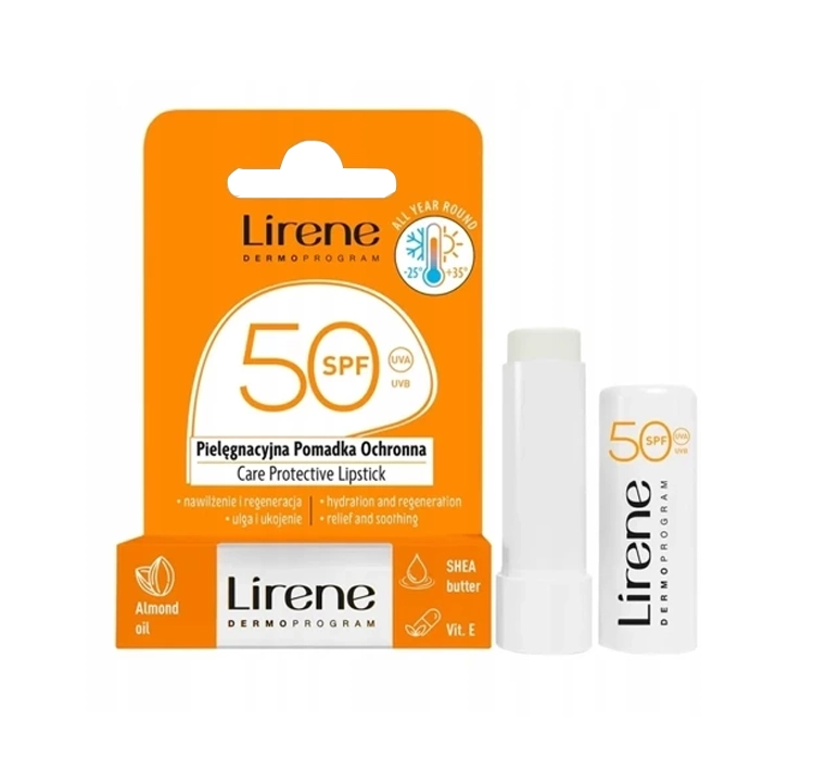 LIRENE PFLEGENDER LIPPENSCHUTZ SPF 50 4,6G