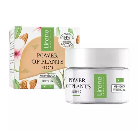 LIRENE POWER OF PLANTS ALMOND NÄHRENDE CREME 50ML