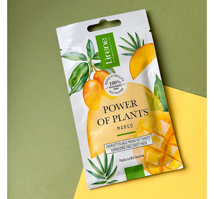 LIRENE POWER OF PLANTS MANGO TUCHMASKE 17G