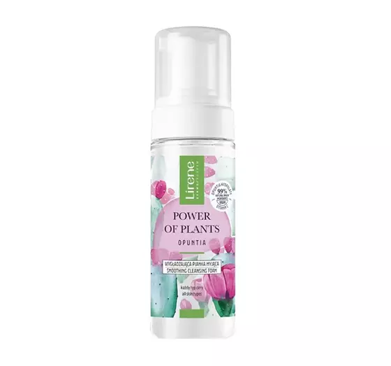 LIRENE POWER OF PLANTS OPUNTIA REINIGUNGSSCHAUM FÜRS GESICHT 150ML 