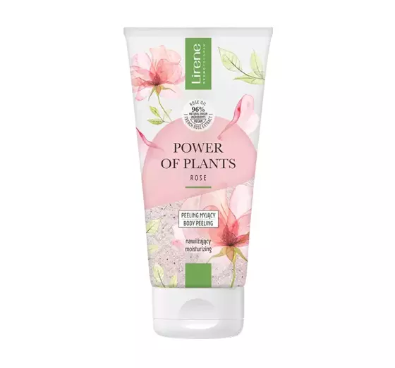 LIRENE POWER OF PLANTS ROSE FEUCHTIGKEITSSPENDENDES WASCHPEELING 175G