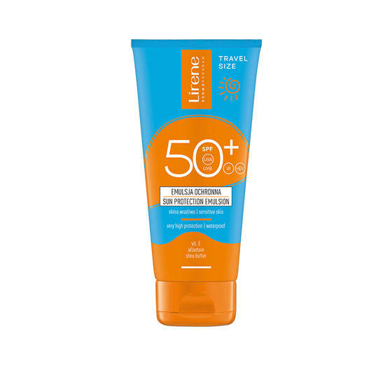 LIRENE SONNENLOTION FÜR EMPFINDLICHE HAUT SPF50+ 90ML