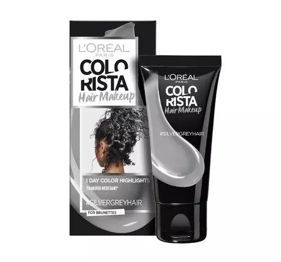 LOREAL COLORISTA HAIR MAKEUP ABWASCHBARE FARBE SILVER GREY HAIR 30ML