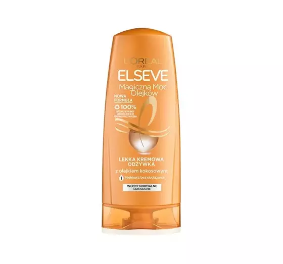 LOREAL ELSEVE MAGISCHE KRAFT DER ÖLE LEICHTER CREMIGER CONDITIONER MIT KOKOSNUSSÖL 200ML