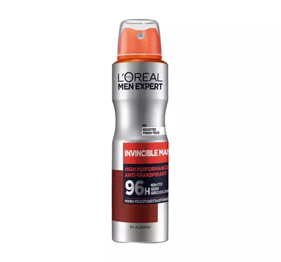 LOREAL MEN EXPERT INVINCIBLE 96H ANTITRANSPIRANT SPRAY 150ML