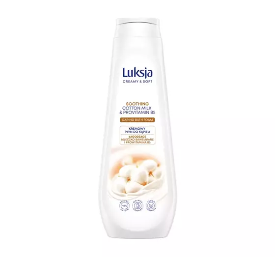 LUKSJA CREAMY & SOFT CREMIGESBADEZUSATZ COTTIN MILK UND PROVITAMIN B5 900ML