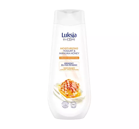 LUKSJA SILK CARE CREMIGES DUSCHGEL JOGURT UND MANUKA HONIG 500ML