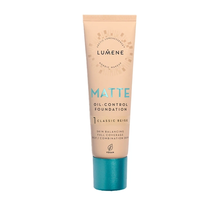 LUMENE MATT CONTROL FOUNDATION MATTIERENDE GRUNDIERUNG CLASSIC BEIGE 1