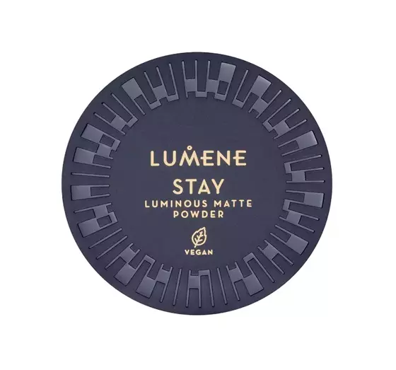 LUMENE STAY LUMINOUS MATTE POWDER MATTES GEPRESSTES PUDER 2 10G