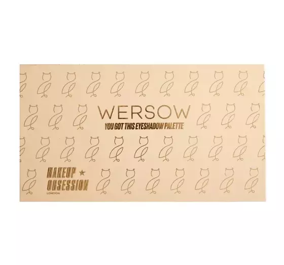 MAKEUP OBSESSION X WERSOW YOU GOT THIS LIDSCHATTENPALETTE 16,8G