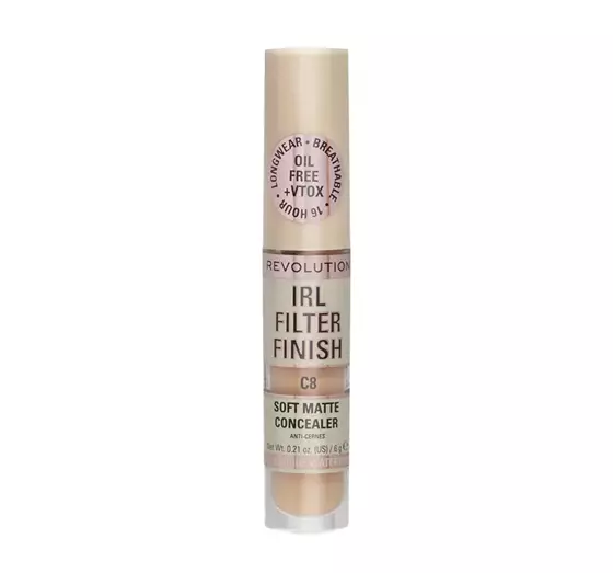 MAKEUP REVOLUTION IRL FILTER FINISH CONCEALER C8 6G