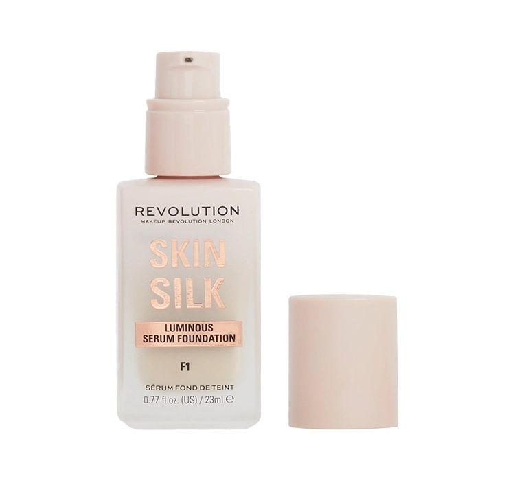 MAKEUP REVOLUTION SKIN SILK SERUM FOUNDATION PFLEGENDE GRUNDIERUNG F1 23ML