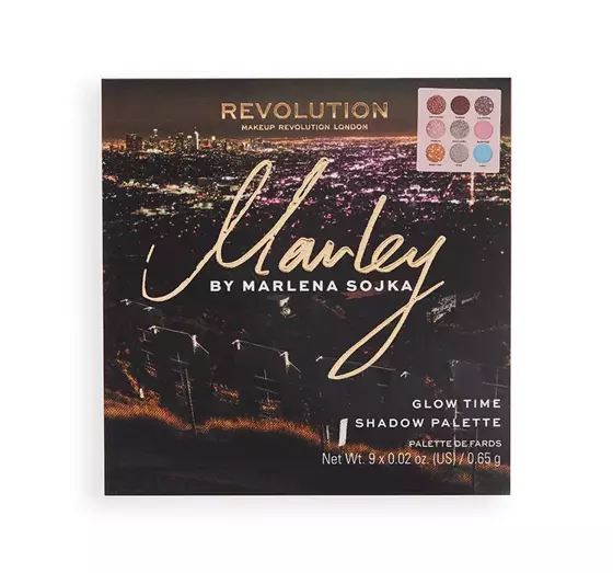 MAKEUP REVOLUTION X MARLEY LIDSCHATTENPALETTE GLOW TIME 5,85G