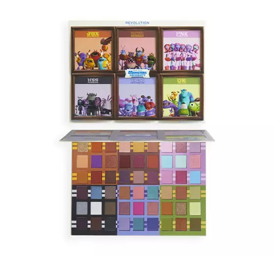 MAKEUP REVOLUTION X MONSTERS UNIVERSITY LIDSCHATTENPALETTE 70,2G