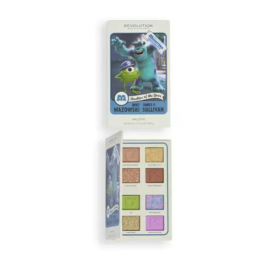 MAKEUP REVOLUTION X MONSTERS UNIVERSITY LIDSCHATTENPALETTE ROOKIES OF THE YEAR 4,4G