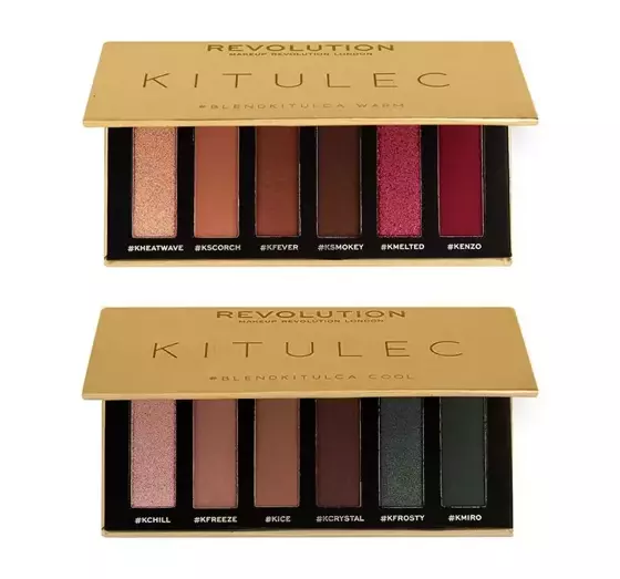 MAKEUP REVOLUTION x KITULEC LIDSCHATTEN BLENDKITULCA 12x1,3G