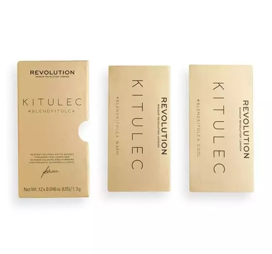 MAKEUP REVOLUTION x KITULEC LIDSCHATTEN BLENDKITULCA 12x1,3G