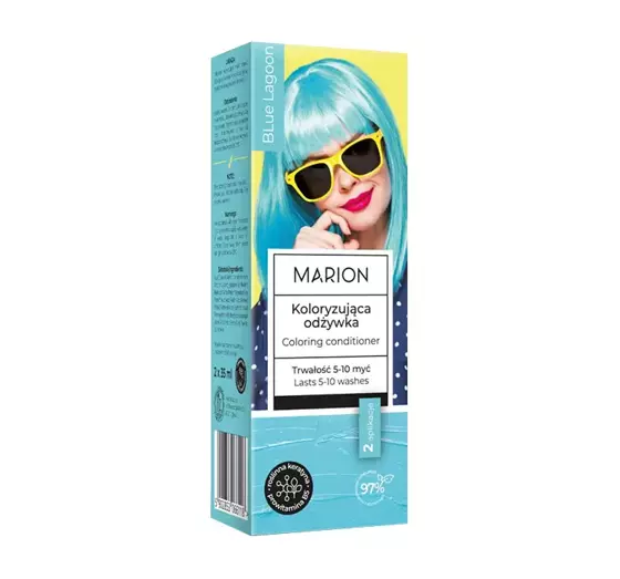 MARION KOLORIERENDE HAARSPÜLUNG BLUE LAGOON 2x35ML